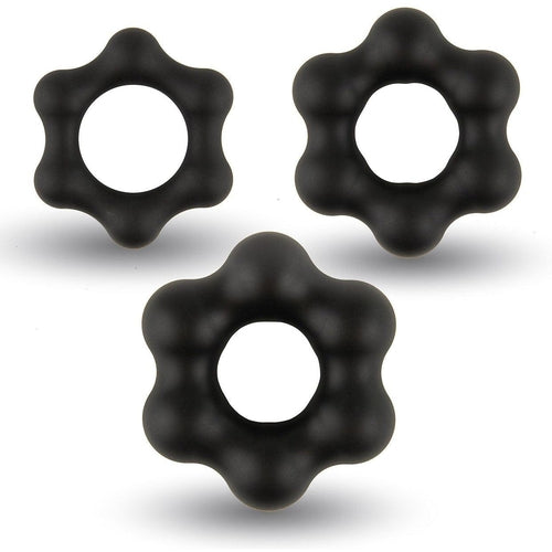 Velv'Or - Rooster Milo Pack Set of Robust Cock Rings