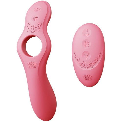 Zalo - Jessica Vibrator & Remote Control Rouge Pink