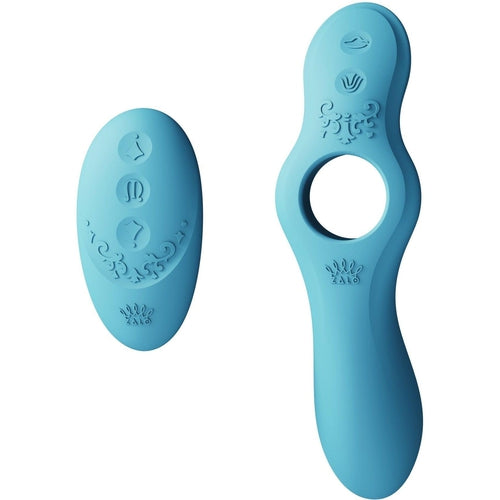 Zalo - Jessica Vibrator & Remote Control Royal Blue