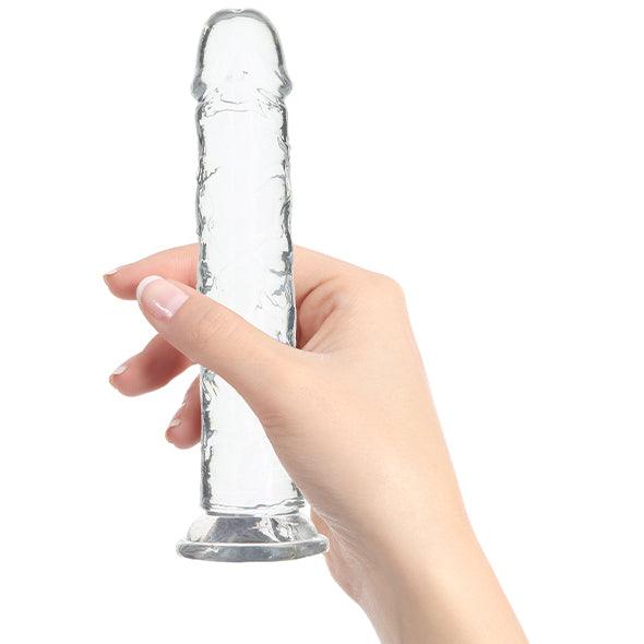 Addiction - Crystal Addiction 20 cm Vertical Clear TPE