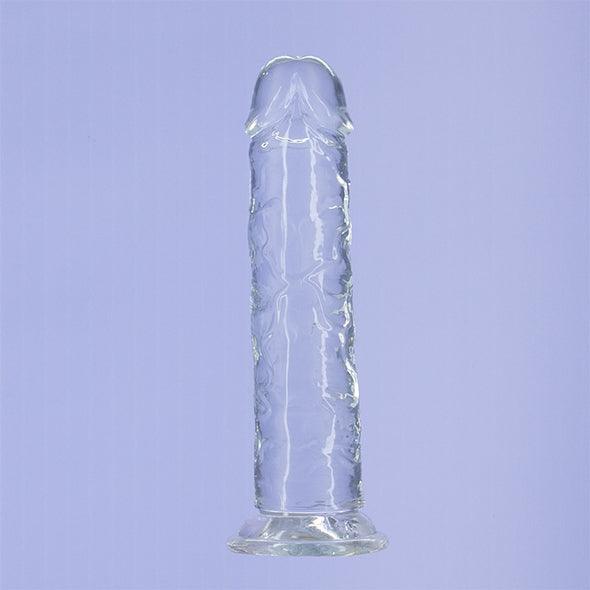 Addiction - Crystal Addiction 20 cm Vertical Clear TPE