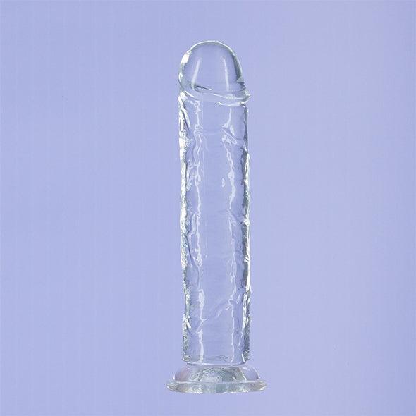 Addiction - Crystal Addiction 20 cm Vertical Clear TPE