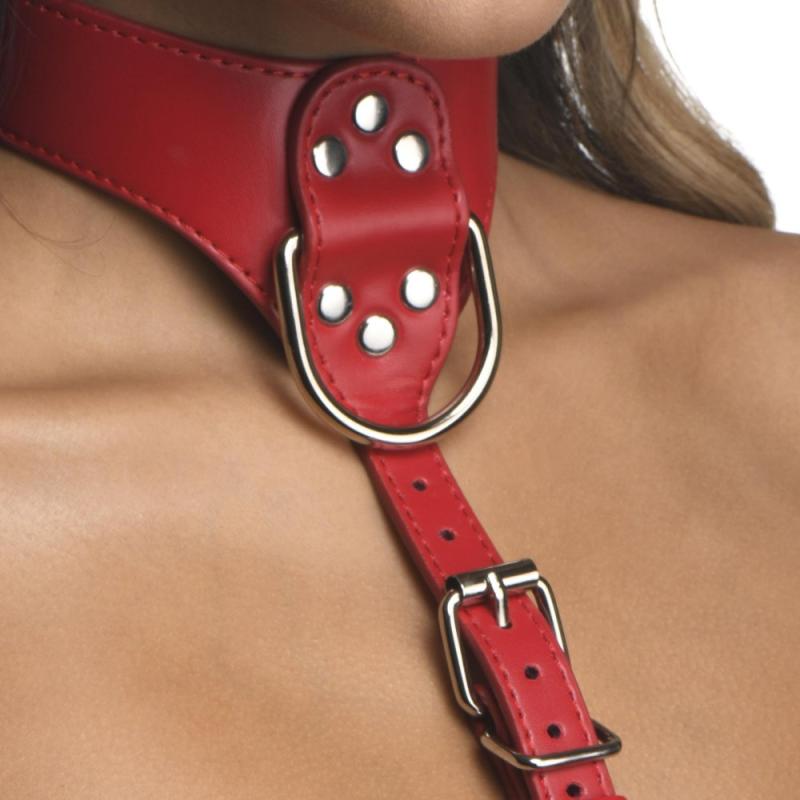 Female Chest Harness - Red