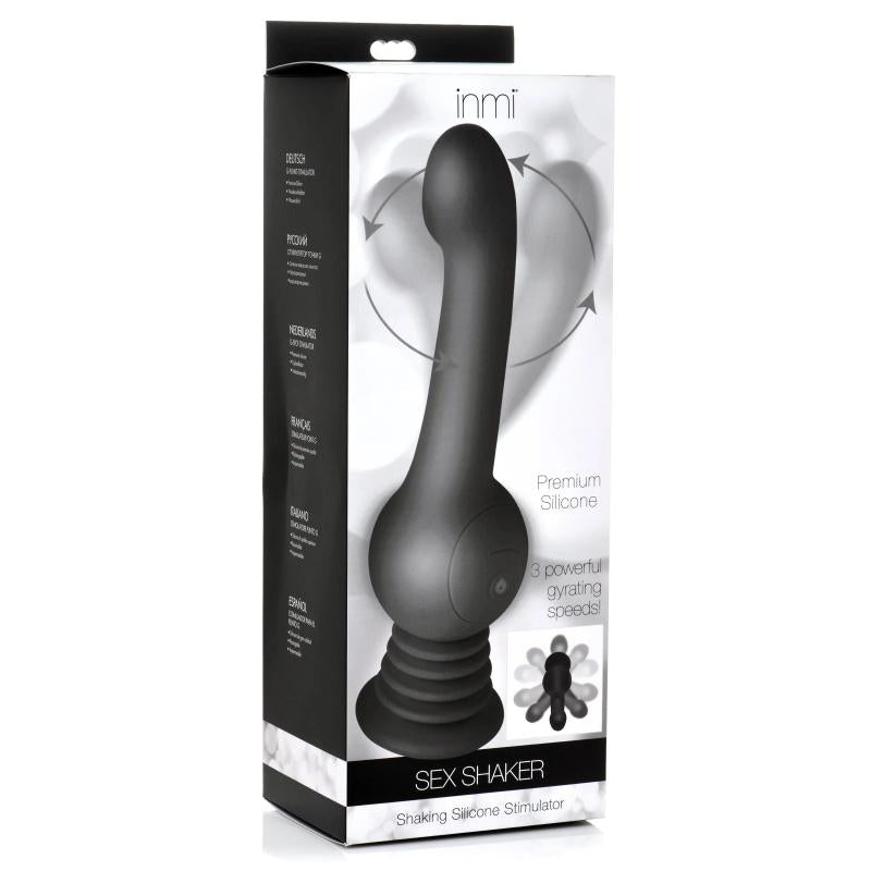 IN Shaking Silicone Stimulator - Black