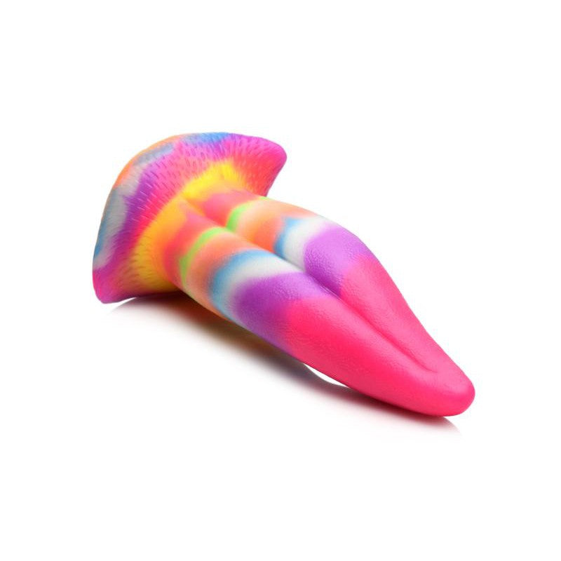 Glow-in-the-dark Unicorn Tongue Dildo