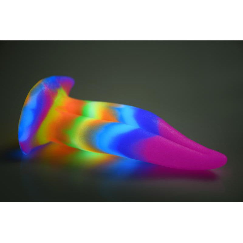 Glow-in-the-dark Unicorn Tongue Dildo