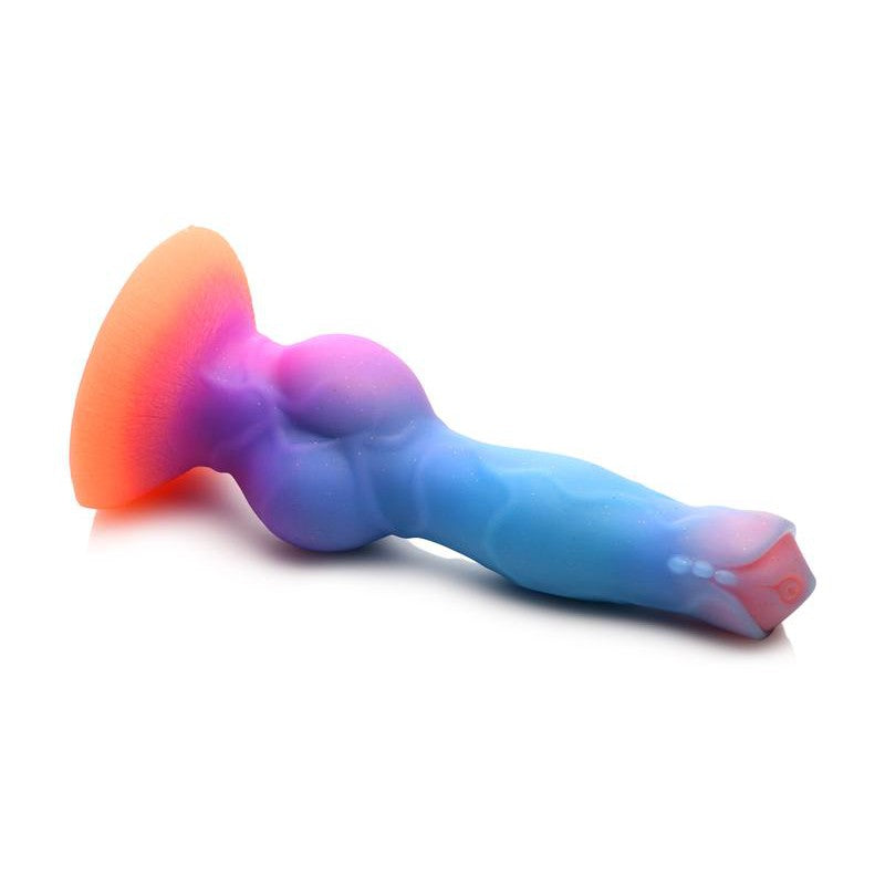 Glow-in-the-dark Silicone Alien Dildo