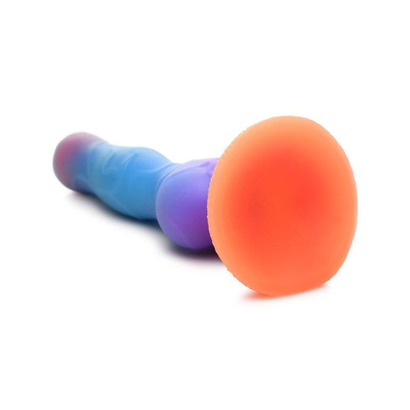 Glow-in-the-dark Silicone Alien Dildo