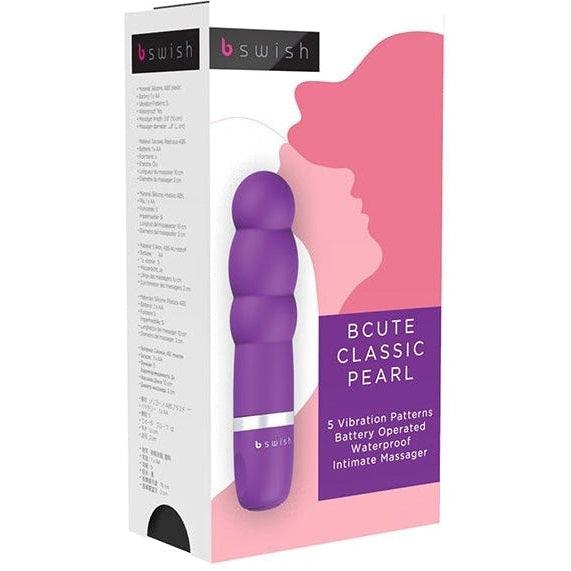 B Swish - bcute Classic Vibrator Pearl Purple