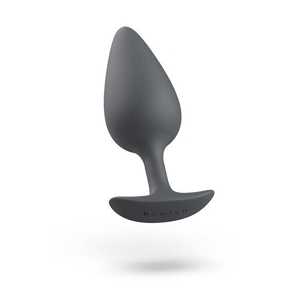 B Swish - bfilled Basic Plus Prostate Plug Slate