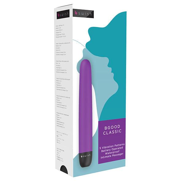 B Swish - bgood Classic Vibrator Purple