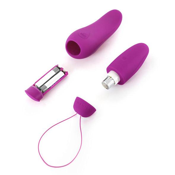 B Swish - bnaughty Deluxe Unleashed Vibrating Bullet Raspberry