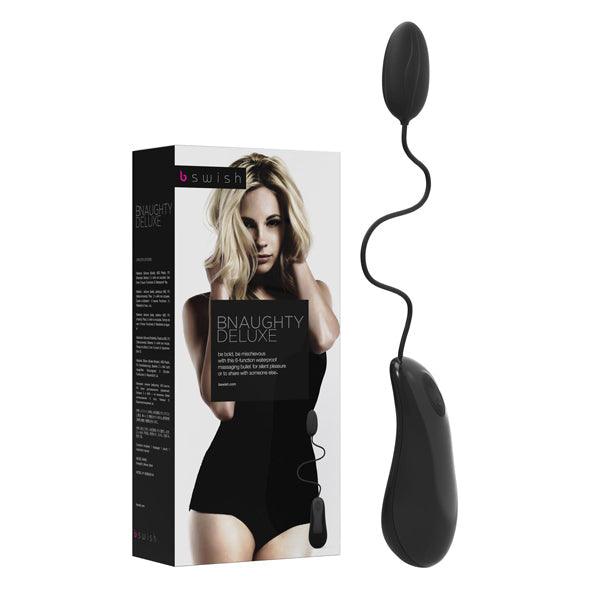 B Swish - bnaughty Deluxe Vibrating Bullet Black