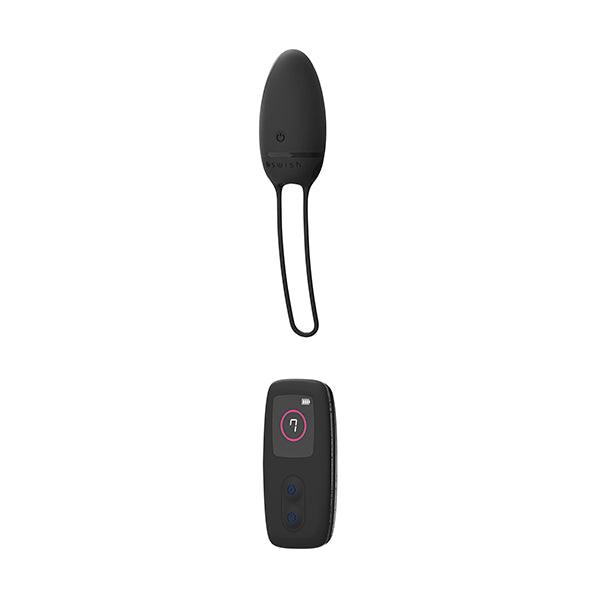 B Swish - bnaughty Premium Unleashed Vibrating Egg Noir