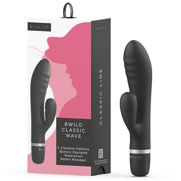 B Swish - Bwild Classic Wave Vibrator Black