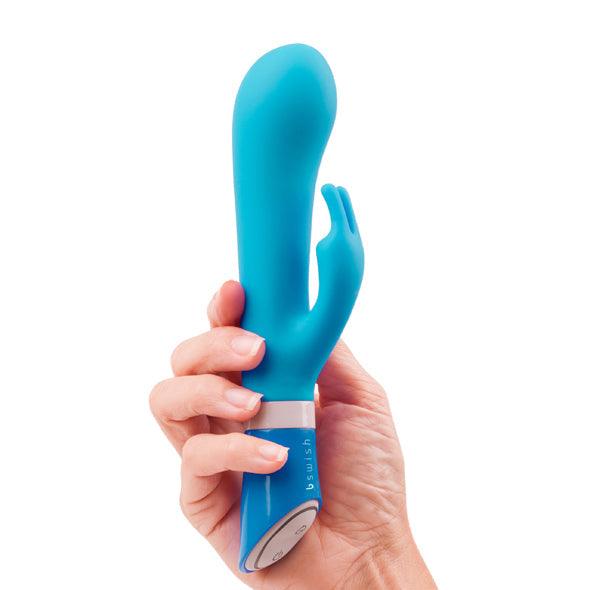 B Swish - bwild Deluxe Bunny Rabbit Vibrator Blue Lagoon