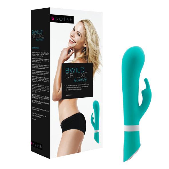 B Swish - bwild Deluxe Bunny Rabbit Vibrator Jade