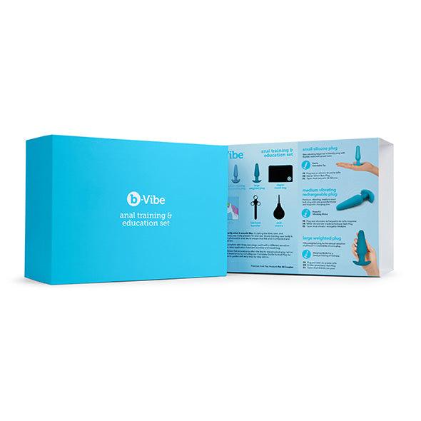 B-Vibe - Anal Training & Education Set Blue