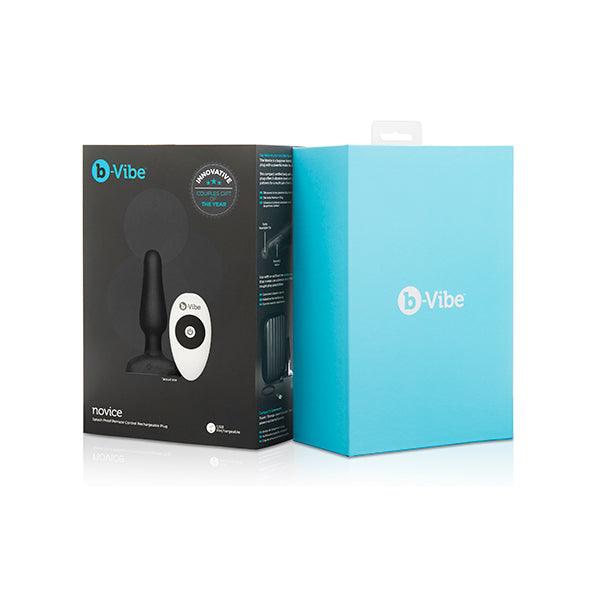 B-Vibe - Novice Remote Control Plug Black