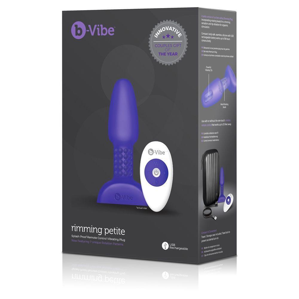 b-Vibe Rimming Petite Purple