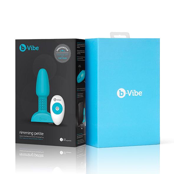 B-Vibe - Rimming Petite Remote Control Plug Teal