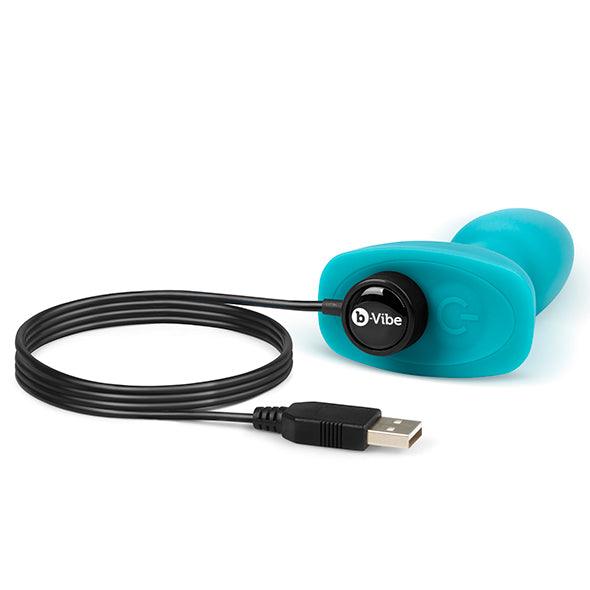 B-Vibe - Rimming Petite Remote Control Plug Teal