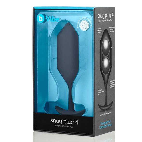 B-Vibe - Snug Butt Plug 4 Black