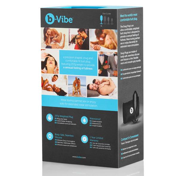 B-Vibe - Snug Butt Plug 4 Black