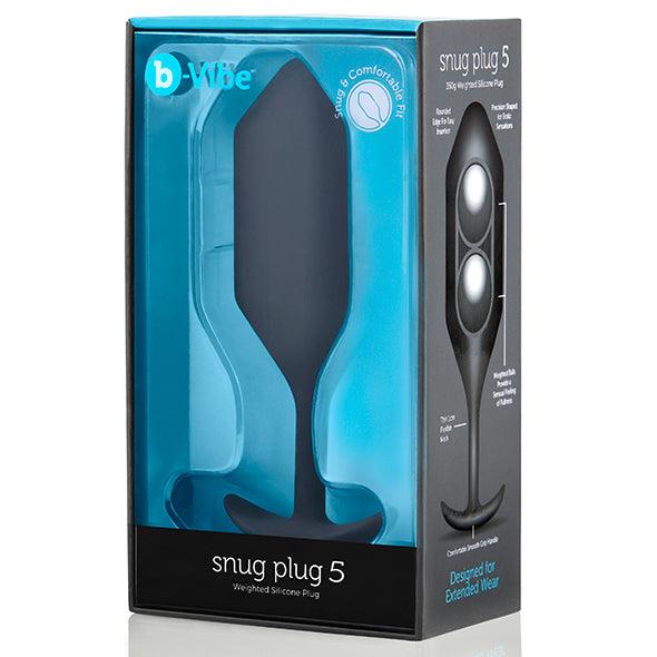 B-Vibe - Snug Butt Plug 5 Black