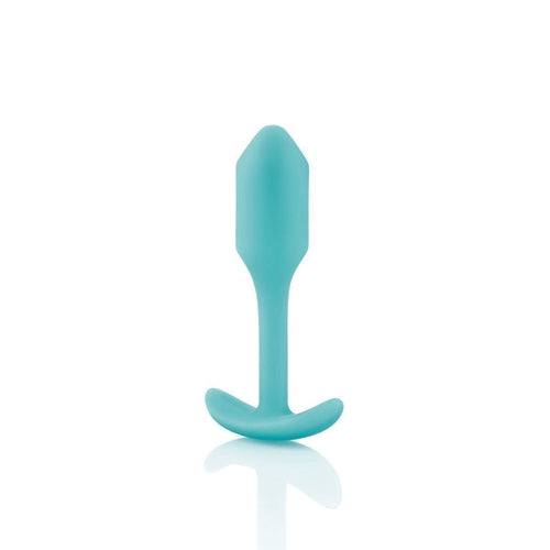 B-Vibe Snug Plug 1 Butt Plug Mint Green