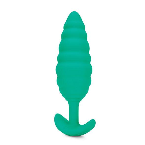 B-Vibe - Texture Plug Twist Green