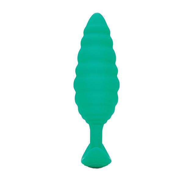 B-Vibe - Texture Plug Twist Green