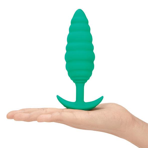 B-Vibe - Texture Plug Twist Green