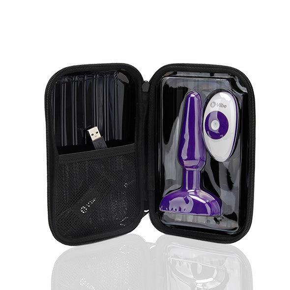 B-Vibe - Trio Remote Control Butt Plug Purple