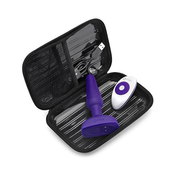 B-Vibe - Trio Remote Control Butt Plug Purple