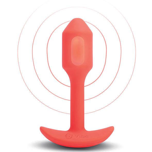 B-Vibe - Vibrating Snug Plug 1 (S) Orange