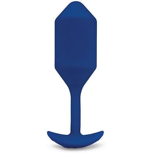 B-Vibe - Vibrating Snug Plug 4 (XL) Navy