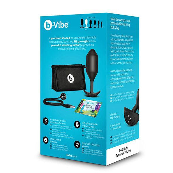 B-Vibe - Vibrating Snug Plug 5 (XXL) Black