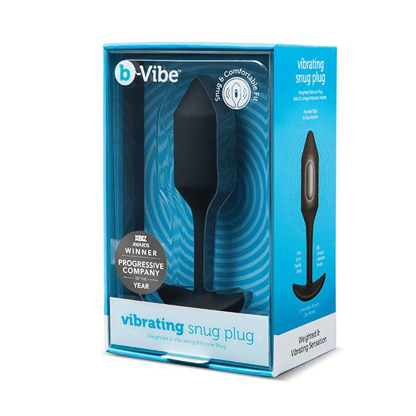 B-Vibe - Vibrating Snug Plug M Black