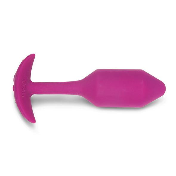 B-Vibe - Vibrating Snug Plug M Rose