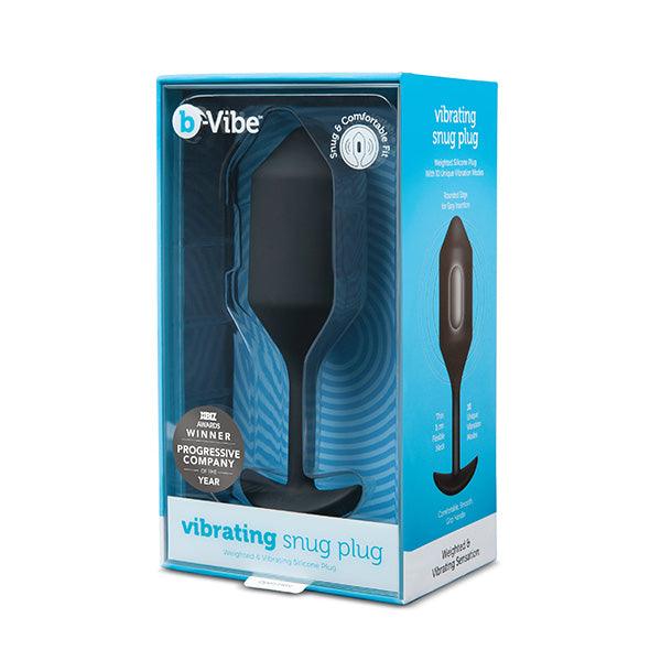 B-Vibe - Vibrating Snug Plug XL Black