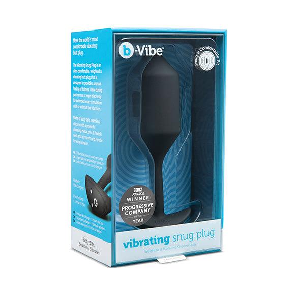 B-Vibe - Vibrating Snug Plug XL Black