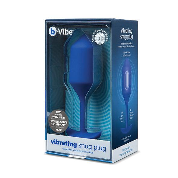 B-Vibe - Vibrating Snug Plug XL Navy