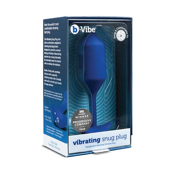 B-Vibe - Vibrating Snug Plug XL Navy