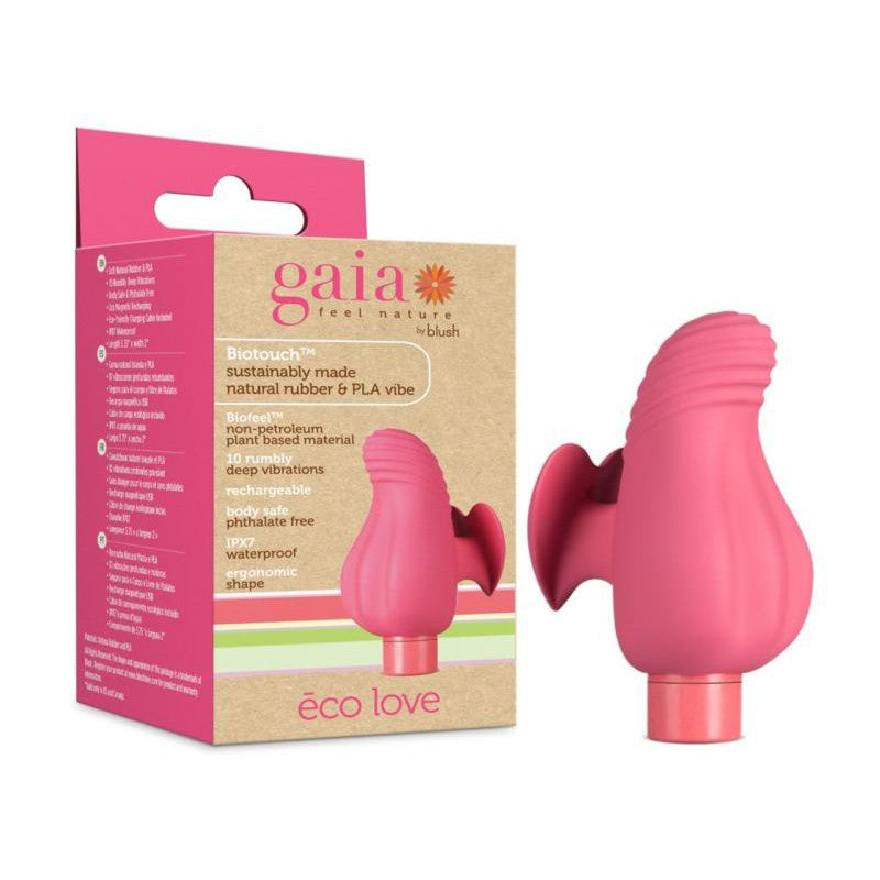 Gaia Eco Love Vibrator - Coral