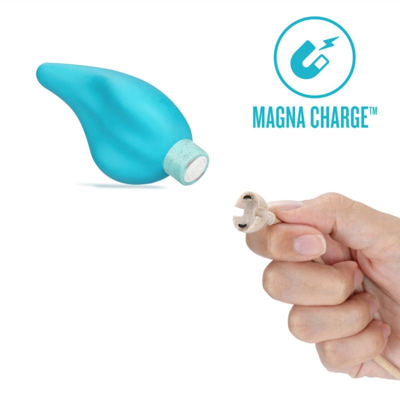 Gaia Eco Caress Vibrator - Aqua