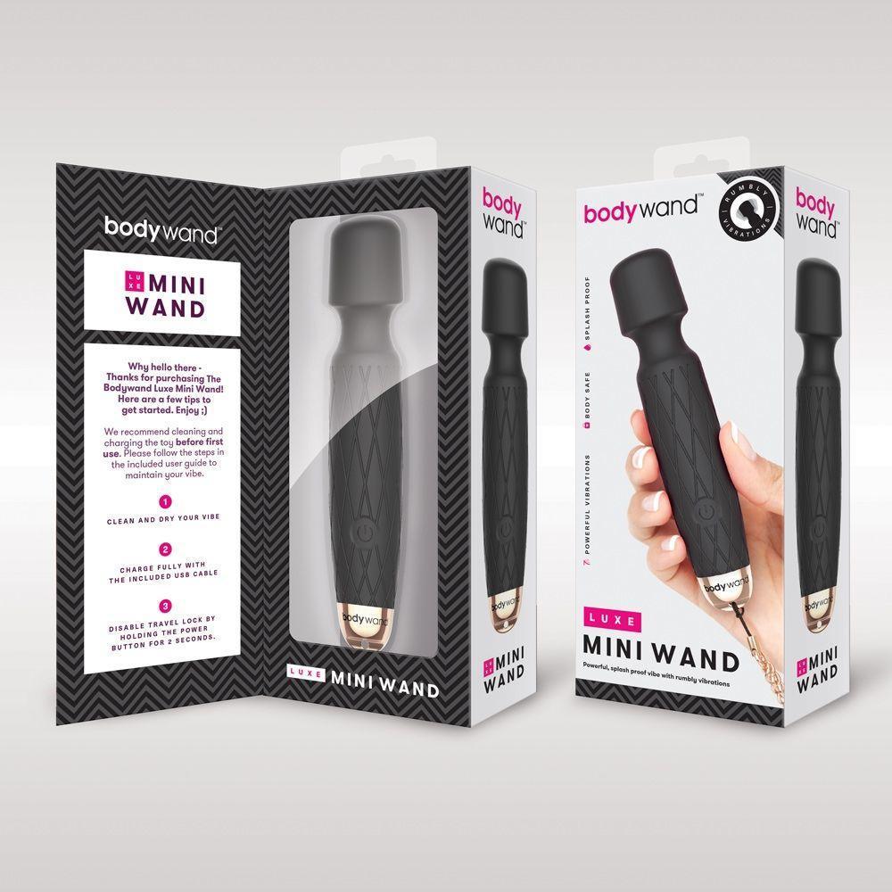 Bodywand Luxe Mini USB Black