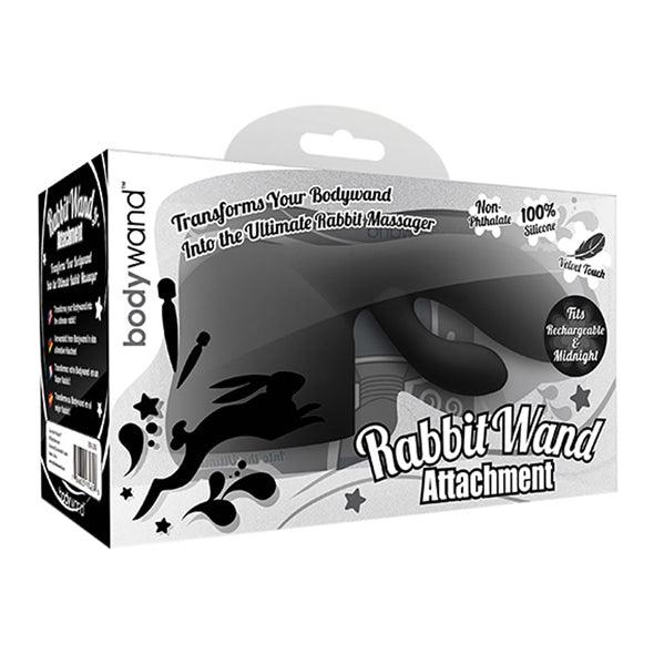 Bodywand - Recharge Rabbit Attachment Black