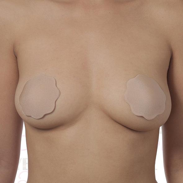 Bye Bra - Fabric Nipple Covers Nude 1 Pair