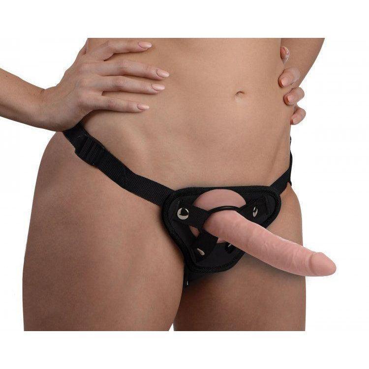 Charmed 7.5 Silicone Dildo with Harness